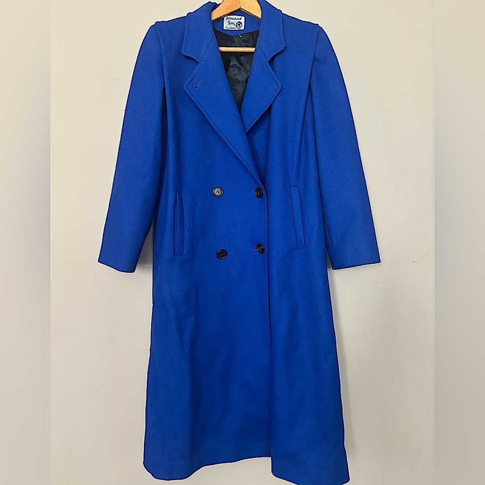 INTERNATIONAL SCENE Vintage Wool Long Dress Coat